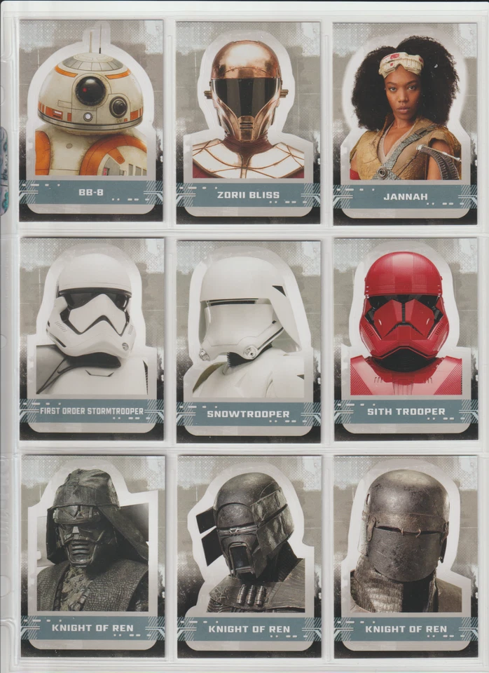 2019 Topps Star Wars Rise of the Skywalker Character Stickers (CS-1 - CS-19) - Image 3 of 4