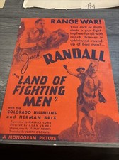 1938 Land Of Fighting Men Pressbook Clipping (A)