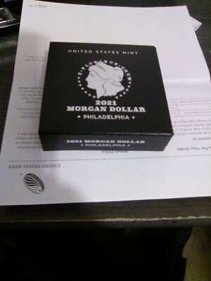 2021 Morgan Silver Dollar - Philadelphia Mint- 21XE New From The US Mint