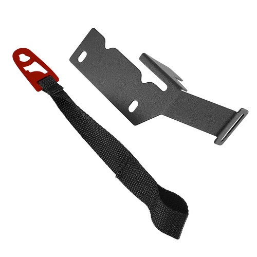 Kit de liberación de cierre rápido de asiento trasero correa negra para Ford F150 F250 F350 2009-2022 - Imagen 11 de 12