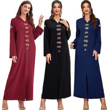 Dubai Abaya Hooded Kaftan Muslim Women Maxi Dress Turkey Arab Robe Caftan Gown