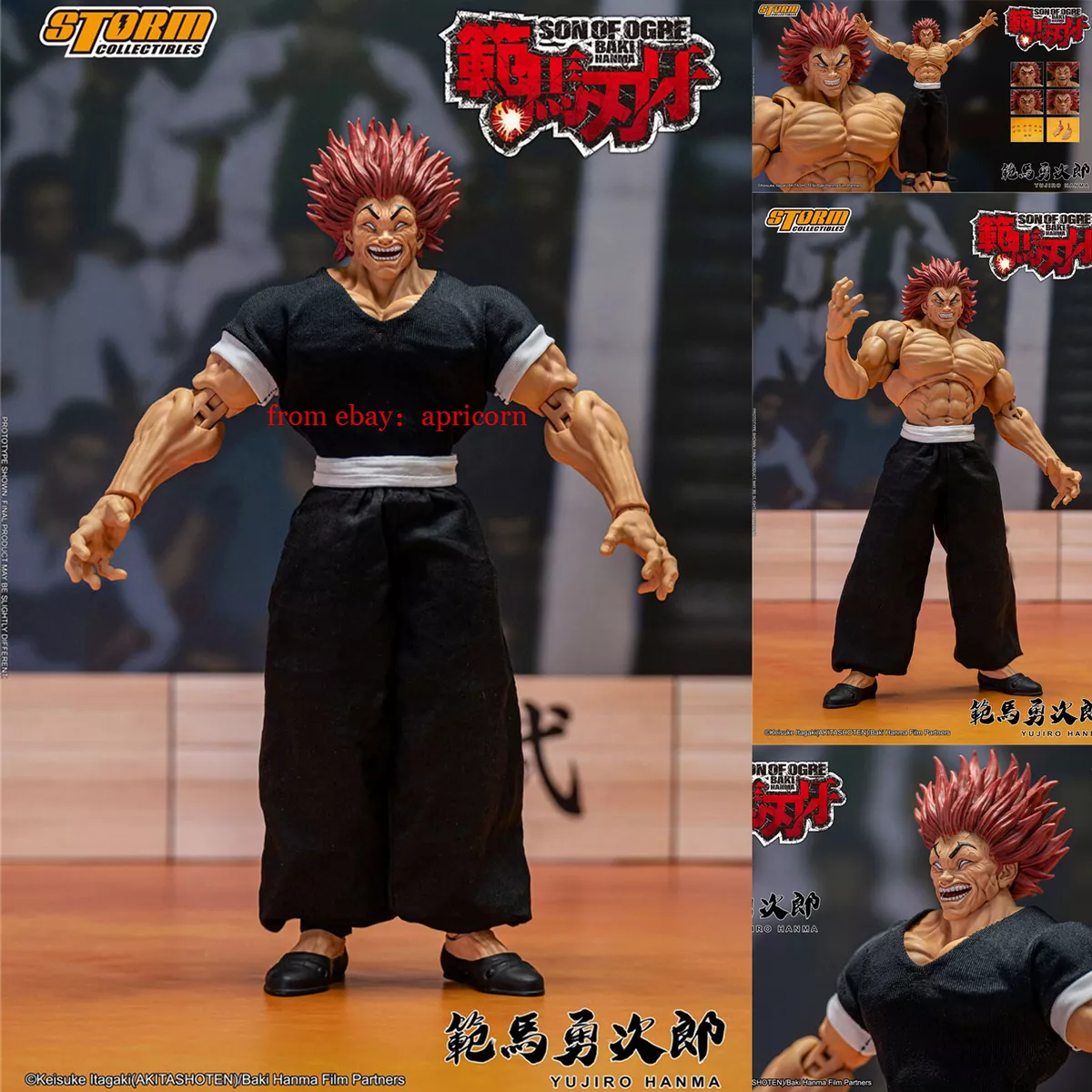 Hanma Baki Action Figure Son of Ogre Anime Model Toy Gift Figurine 