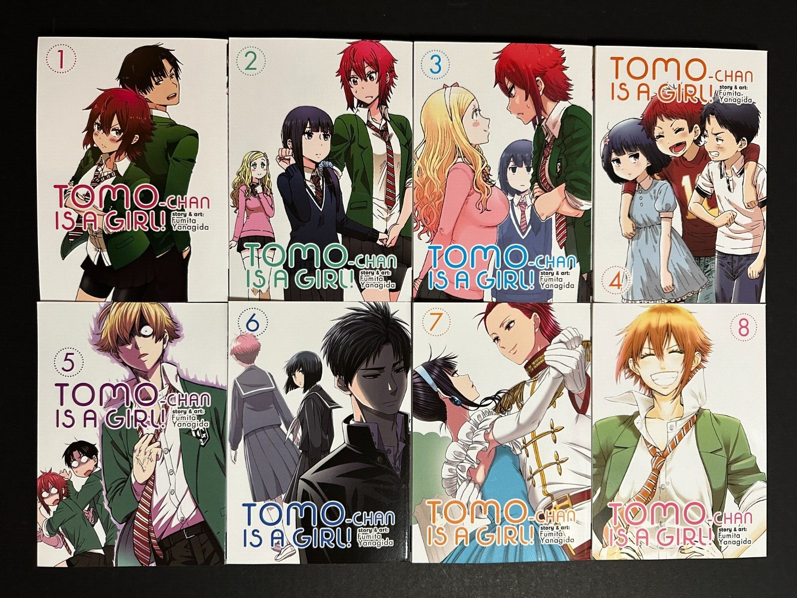 Tomo-chan wa onnanoko 1-8 Comic Complete set Manga Book