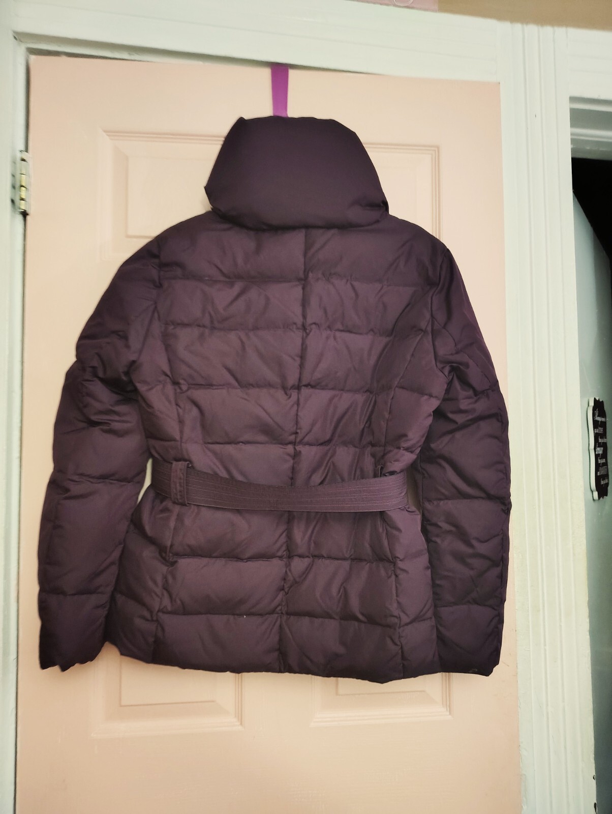 Covington Purple Medium 💯% Polyester Winter Coat - image 3