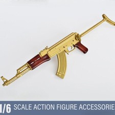 1:6 Scale AK47 Assault Rifle Weapon Gun Model 12'' Action Figure Soldier