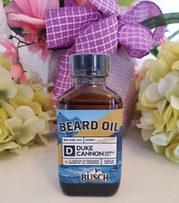 Duke Cannon ~ Busch Beard Oil 3oz Men's Beard Mustache Grooming🏔Sandalwood ~NEW