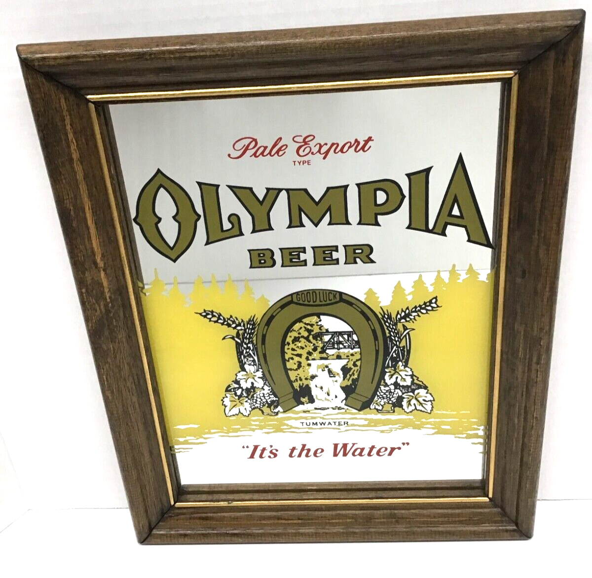 Olympia Beer パブミラー Olympia Beer（オリンピアビア) パブミラー - メルカリ