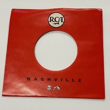 RCA Nashville Records BMG Music 45rpm commercial/company sleeves: Lot of 6