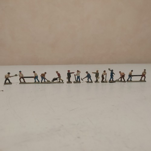 Märklin HO 404 Gc – 12 personaggi in piombo - Buoni F05 - Foto 2 di 2