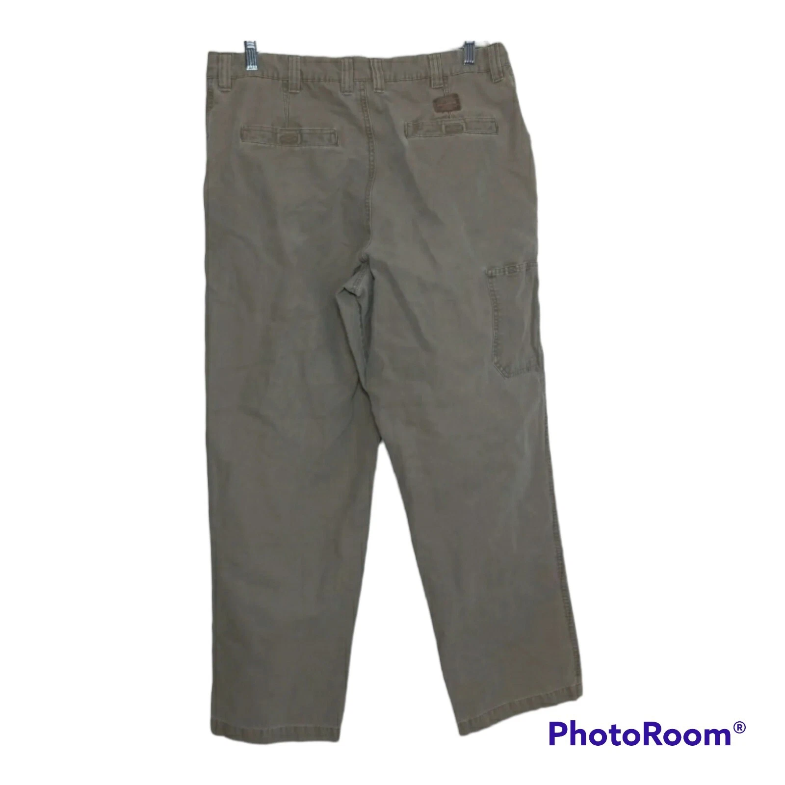 Columbia Pants Mens 38 Brown Cargo Hiking Camping Outdoor Cotton Casual