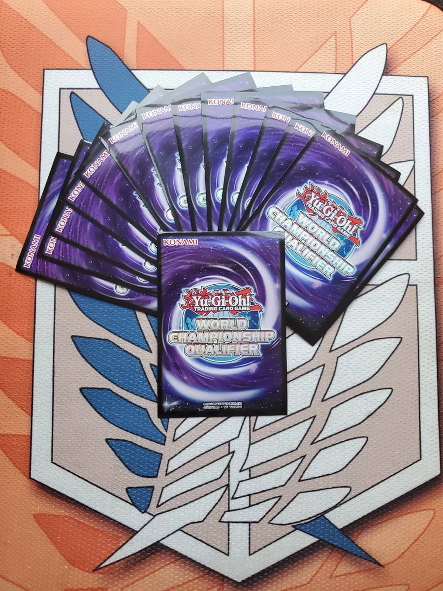 Yugioh! 15 WCQ World Championship Qualifier 2018 Sleeves