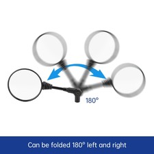 Spiegel Set mit M10 Gewinde für Yamaha DT 50 M Typ 2M4 Bj