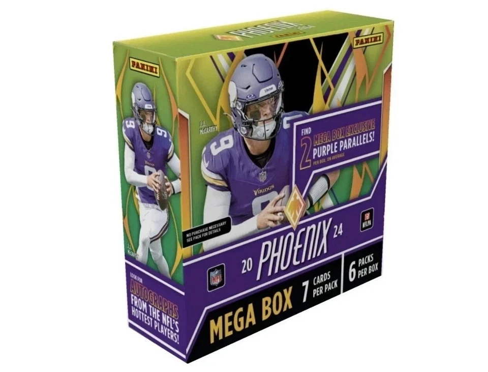 2024 Panini Phoenix NFL Football Mega Box New Sealed