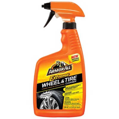 Armor All Extreme Wheel & Tire Cleaner Powerful Foaming Improved Formula 24 oz