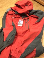 Diamond Candy Dc-tex Windproof Size Xxl Red/gray Jacket Coat New With Tags