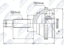 Joints Hyundai COUPE