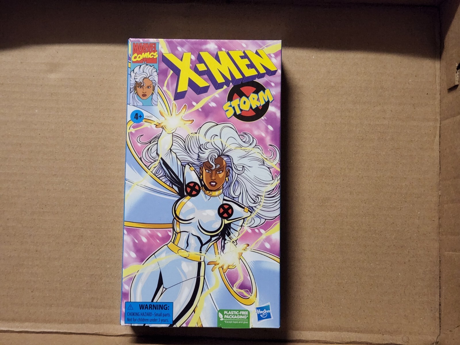 HASBRO MARVEL LEGENDS VHS PACKAGING 6" X-MEN STORM 90s ANIMATED SERIES ...