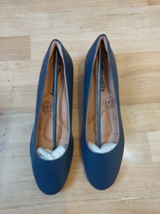 navy blue cabin crew shoes