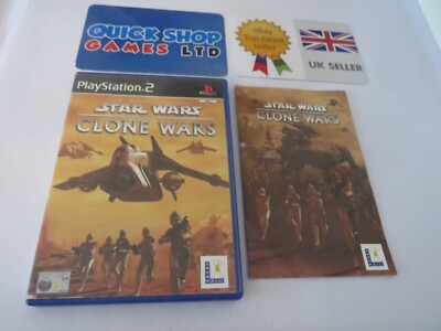 Star Wars The Clone Wars PS2 PAL 