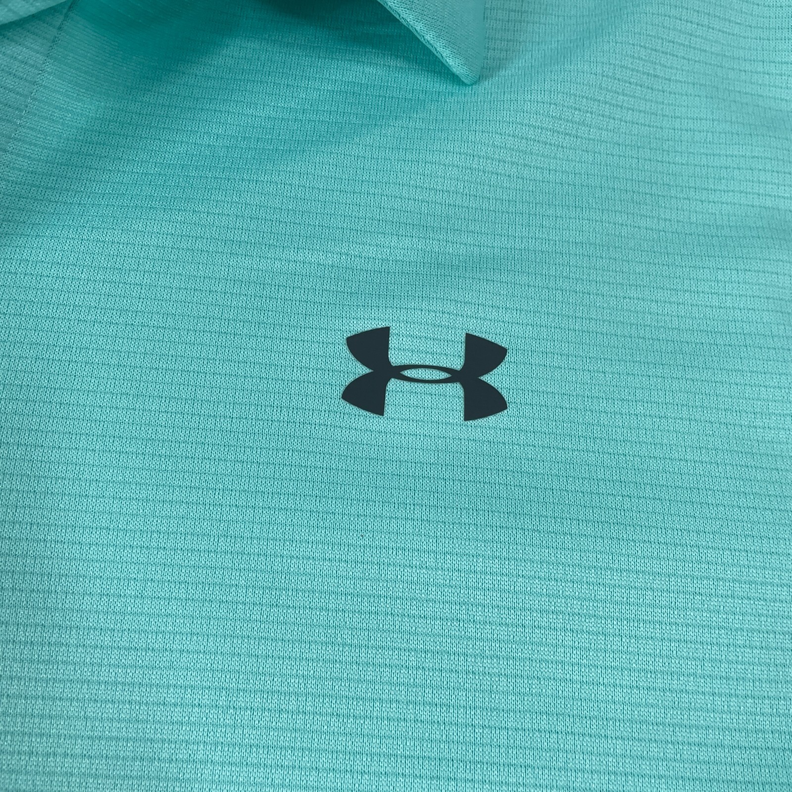 Under Armour Polo Shirt Adult Extra Large Blue Lightweight Golfer Rugby