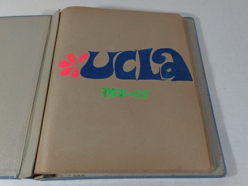 Vintage UCLA Scrapbook / Album (1968-69) - Hippie, Kareem Abdul-Jabbar, Vietnam - Picture 4 of 12