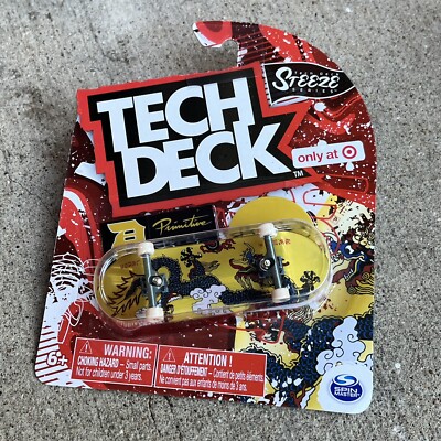 RARE Tech Deck Steeze Series PRIMITIVE Target Exclusive ~ Dragon