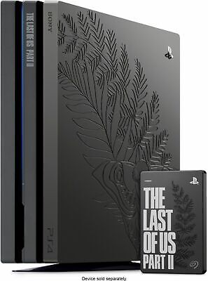 The Last of Us 2 PS4 PlayStation 4 Pro Bundle + Exclusive Seagate 2TB Hard  Drive 711719528340