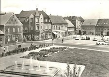 Elsterwerda Marktplatz Springbrunnen