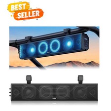 25 Inch UTV Sound Bar, Waterproof Bluetooth Golf Cart Sound Bar, ATV SoundBa...