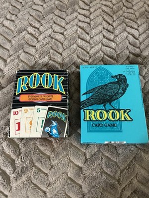 Rook Card Games Lot Of 2 Vtg Playing Cards One Has Missing Cards Read Below
