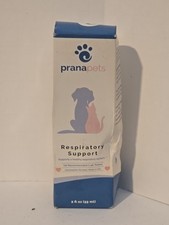 Prana Pets Respiratory Support for Dogs  Cats 2 Oz Brand New Damaged Box