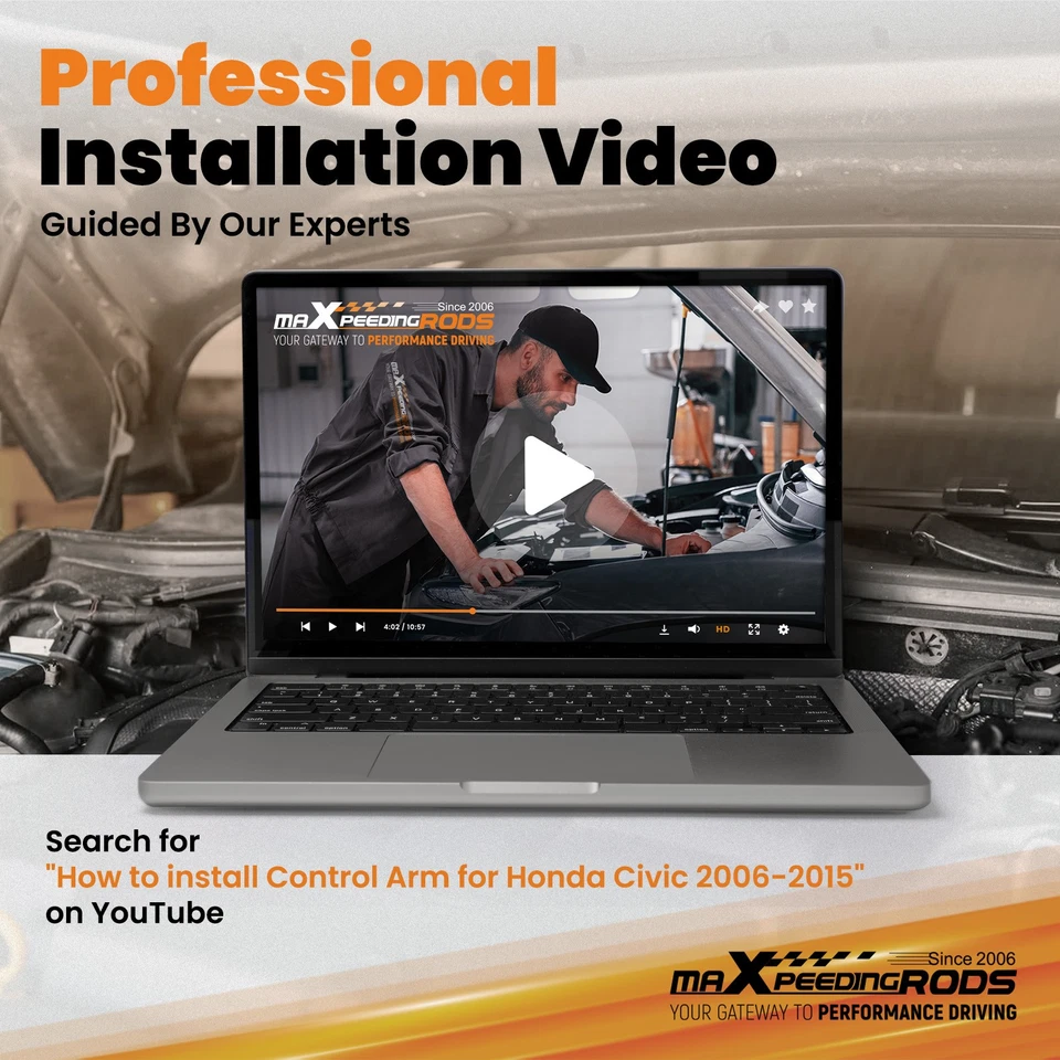 Adjustable Rear Upper Camber Control Arm Kit For Honda Civic Coupe 2006-2015 - Image 2 of 4