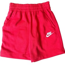 Nike Kids Sportswear Club Fleece Shorts Red FD3015-657 XS