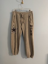 vintage PINK victoria s secret NFL collab jogger sweatpants size M