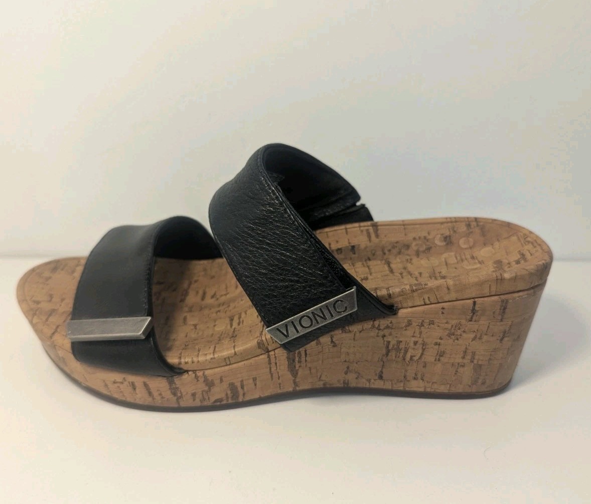 Vionic Pepper Sandals Open Toe Platform Wedge Wom… - image 7