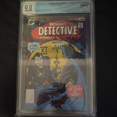 DC Detective Comics #475 Batman Joker Bronze Age CBCS 9.8 White Pages