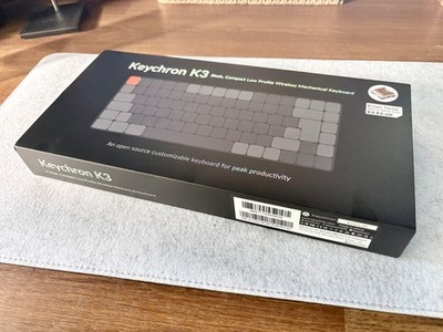 Keychron K3 Version 2 UK Layout Low Profile Mechanical Brown Switch Keyboard