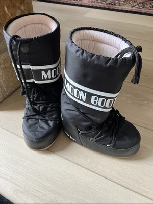 Black Moon Boot Icon Nylon Boots Size EU 39/41