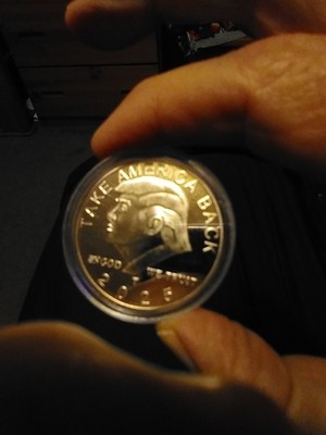 2020 Donald Trump 45th President Commemorative Coin/Liberty/Gold /Eagle