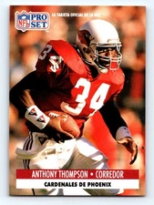 1991 Pro Set Spanish #197 Anthony Thompson Fresh Break EX-EXMINT