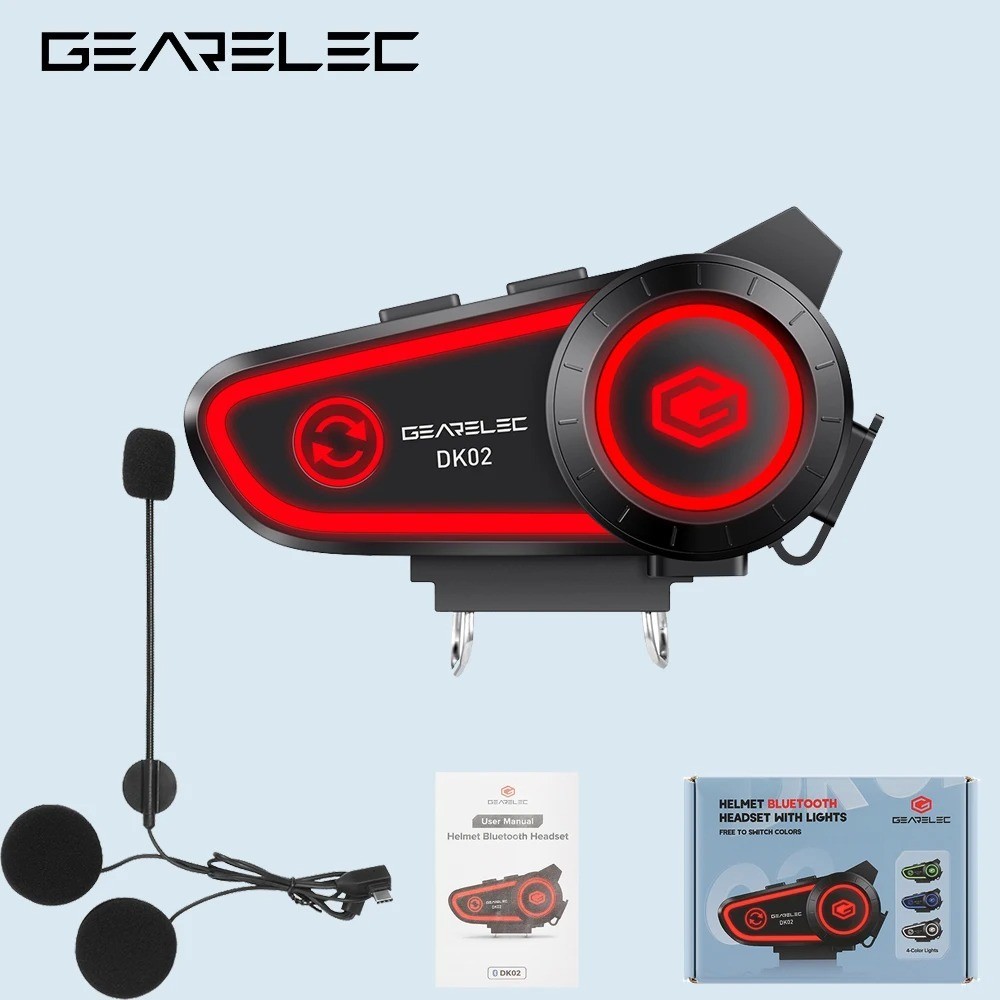 Casque moto bluetooth DK02 étanche IPX7 idéal pour la navigation GPS des trajets quotidiens