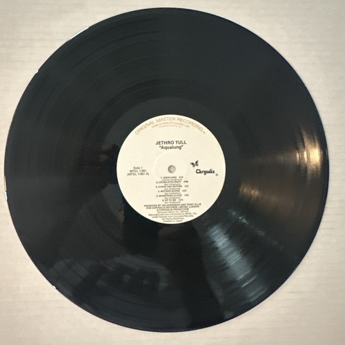 JETHRO TULL AQUALUNG ORIGINAL MASTER RECORDING LP COMPLETE WITH INSERTS - Picture 10 of 11
