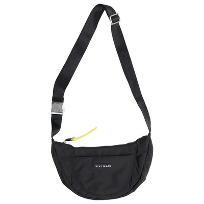 Vivi Mari, Umhängetasche, Unisex (Erwachsene), Schwarz, 34, 9, 18 cm #pAk