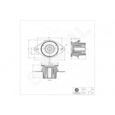 Support moteur Renault TRAFIC