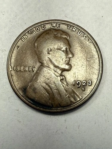 ** 1923-S LINCOLN CENT-  VG  (FILL THAT SPOT IN YOUR SET)  PRICED TO SELL **