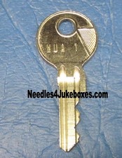 Wurlitzer WUA1 Jukebox Key: Fits Most German ...