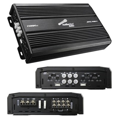 Audiopipe Amp Apxl-1400.4 Audiopipe 4 Channel Amplifier 400W Rms/1400W Max