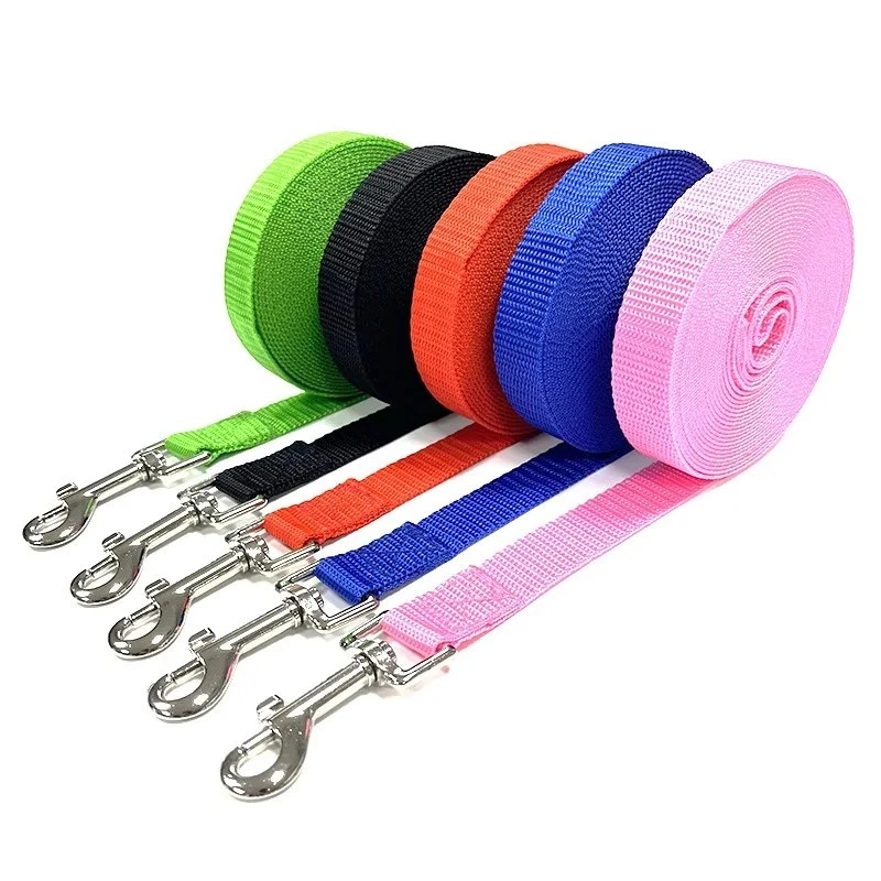 Extra Long Strong Nylon Pet Dog Puppy Slip Training Walking Lead Rope 1.8M - 30M