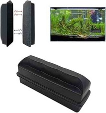 Doppelseitiger Magnet Algenreiniger für Aquarium Scheiben Kratzfrei Glasreiniger