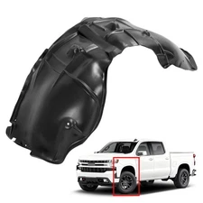 Front Fender Liner For 2019-2022 Chevrolet Silverado 1500 Left Side